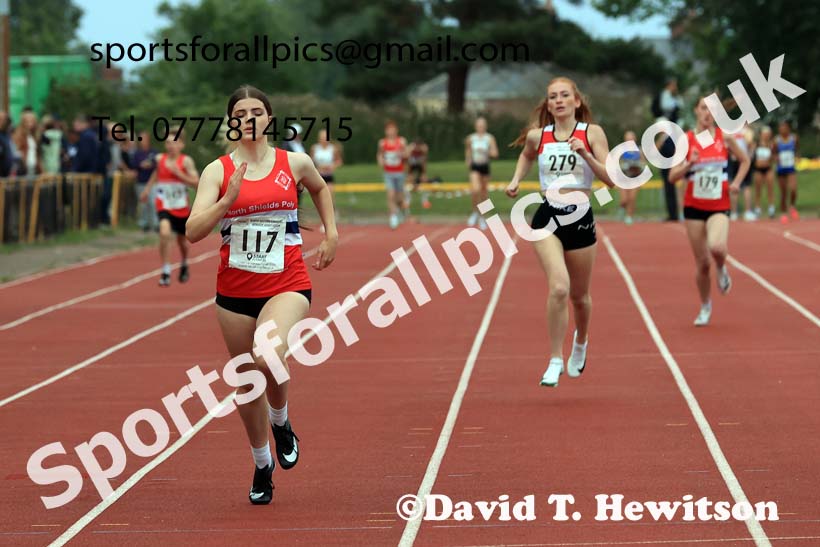400 metres, 2025 NEGP No 5 Monkton, Wednesday, July 23rd. Photo: David T. Hewitson/Sports for All Pics
